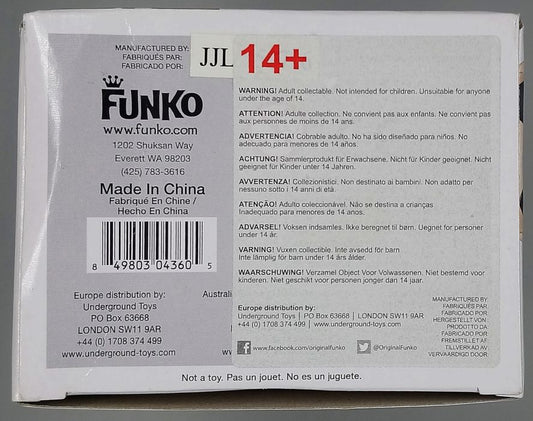 50 Deathstroke (Unmasked) - DC Comics Heroes Box Damaged Funko POP