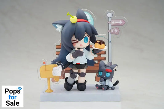 Arknights PVC Statue Dessert Time Series Q-figure Blaze 11 cm