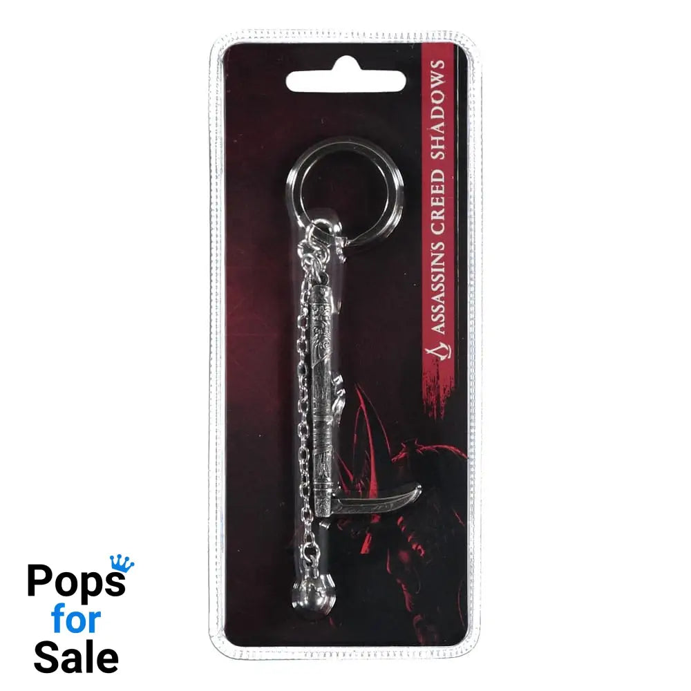 Assassin´s Creed Shadows Metal Keychain Kusarigama