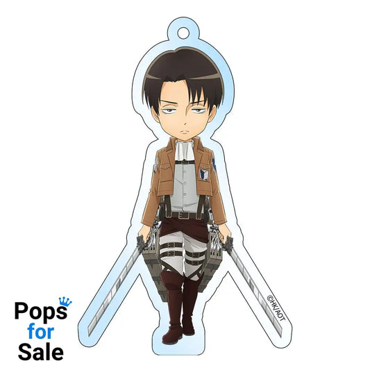 Attack on Titan Acrylic Keychain Levi Holographic 8 cm