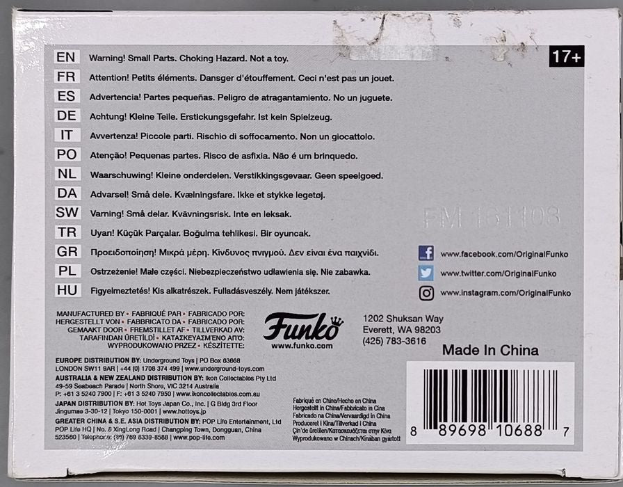 #50 Axl Rose - Guns n Roses - Box Damaged Funko POP