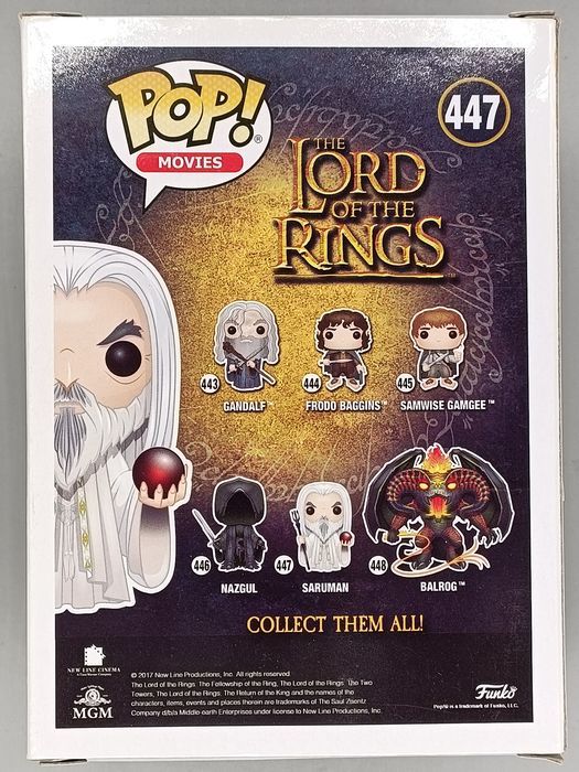 #447 Saruman - The Lord Of The Rings - Box Damaged Funko POP