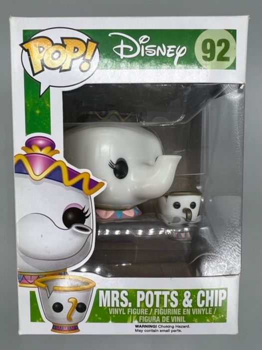 92 Mrs. Potts and Chip - Disney Beauty And The Beast Funko POP