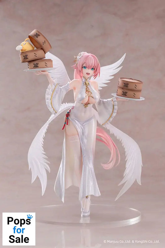 Azur Lane PVC Statue 1/6 Theseus: New Year's White Plumage Ver. 27 cm