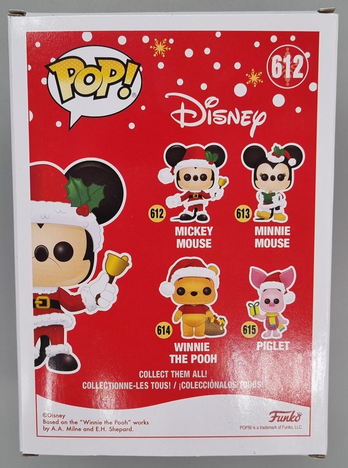 #612 Mickey Mouse (Holiday) - Disney Funko POP