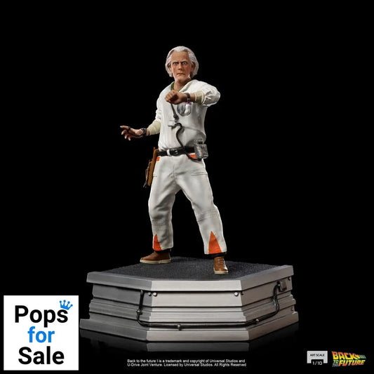 Back to the Future Art Scale Statue 1/10 Doc Brown 22 cm