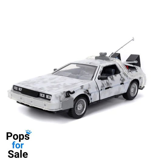 Back to the Future Diecast Model 1/24 Time Machine Frost