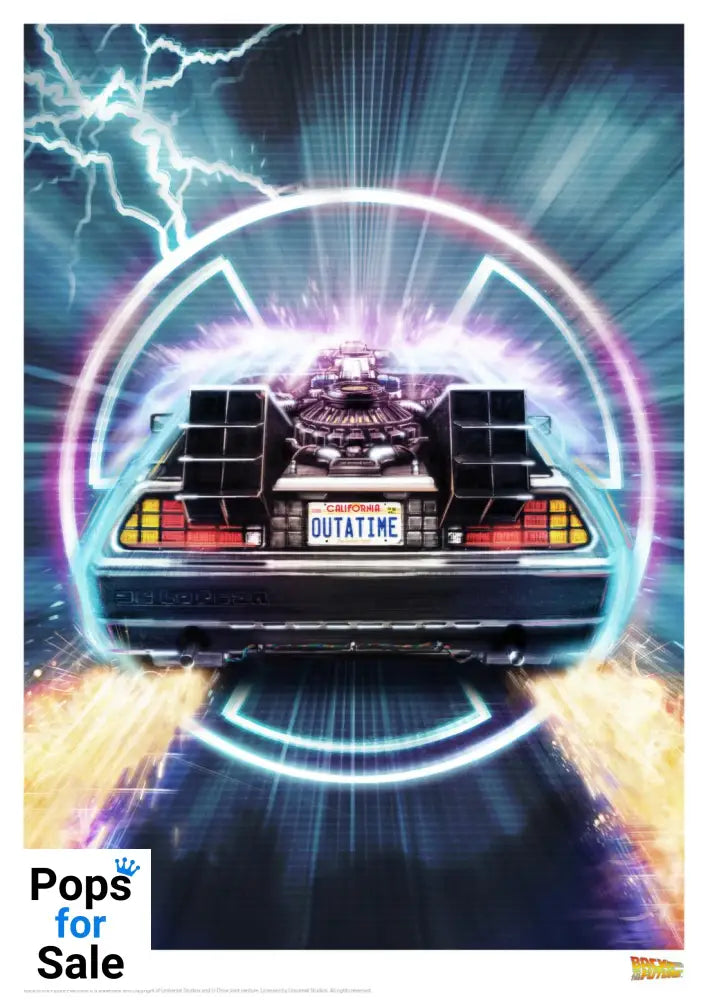 Back to the Future Limited Edition Art Print Wall Art