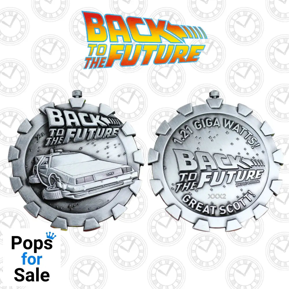 Back to the Future Limited Edition Stopwatch Medallion medallion