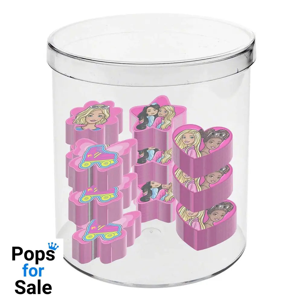 Barbie Erasers 12-Pack Stationery
