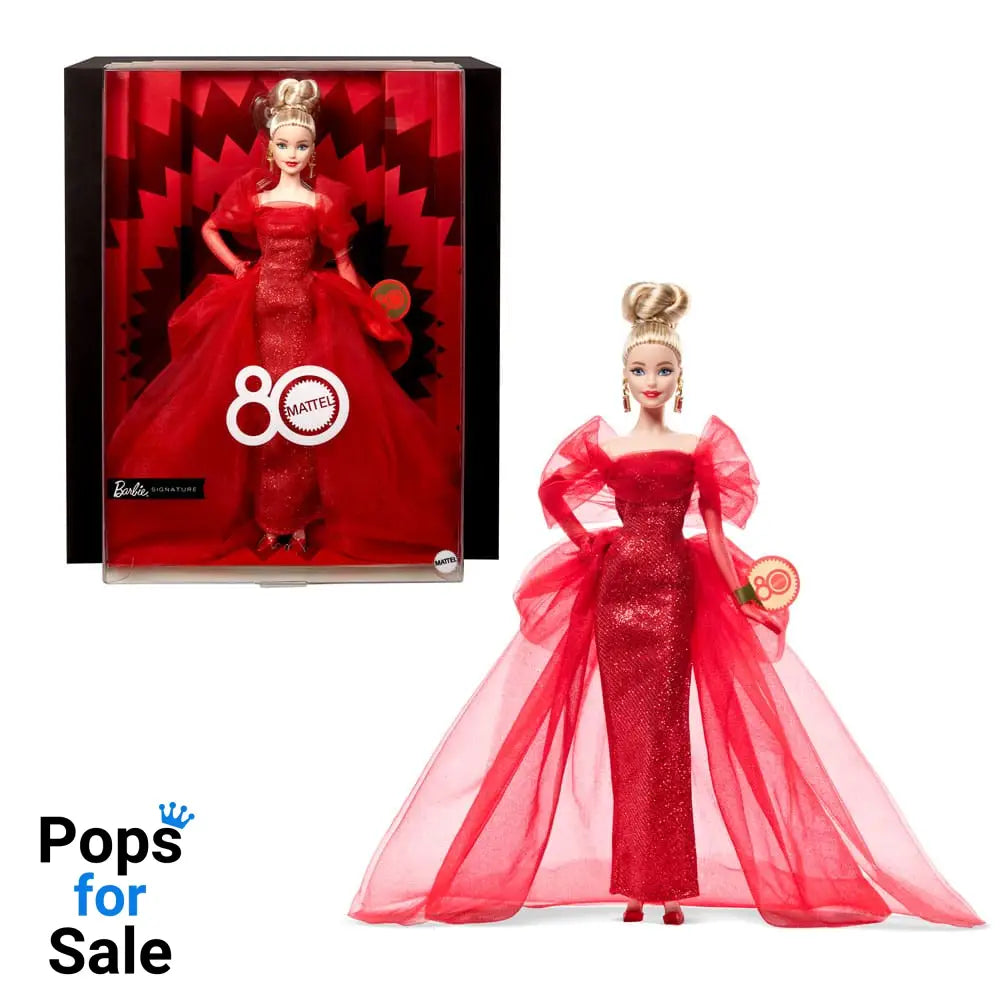 Barbie Signature Doll 80th Anniversary Blonde Dolls