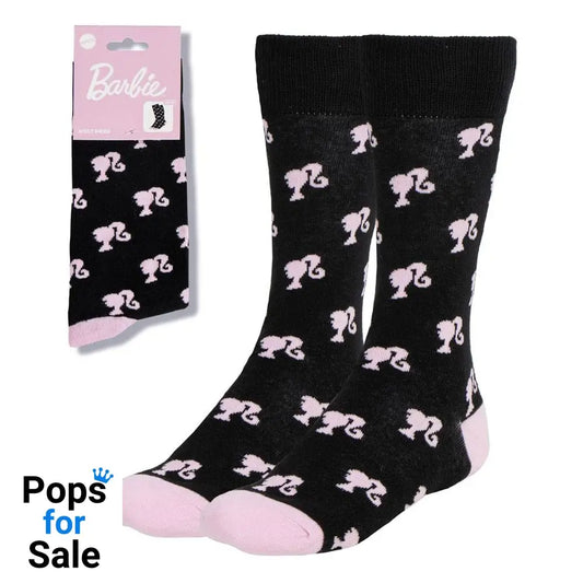 Barbie Socks Logo Black 36-43