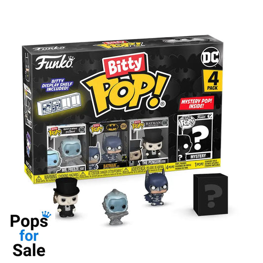 Batman 85th Anniversary Bitty POP! Vinyl Figure 4-Pack Freeze 2,5 cm