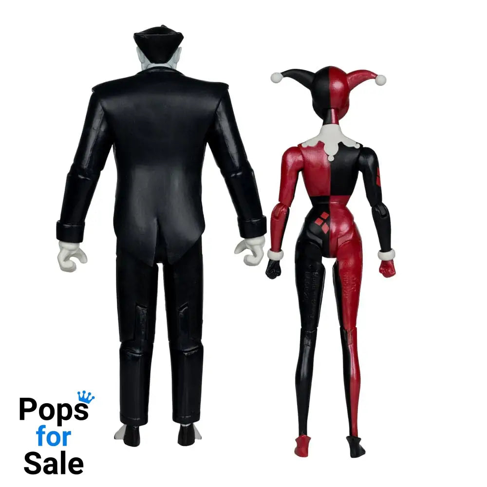 Batman: The Animated Series DC Direct Action Figures Harley Quinn & The Joker (Mad Love) (Gold Label) 18 cm Action