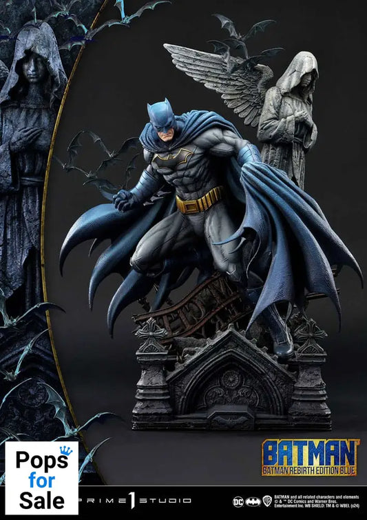 Batman Ultimate Premium Masterline Series Statue 1/4 Batman Rebirth Edition Blue 71 cm