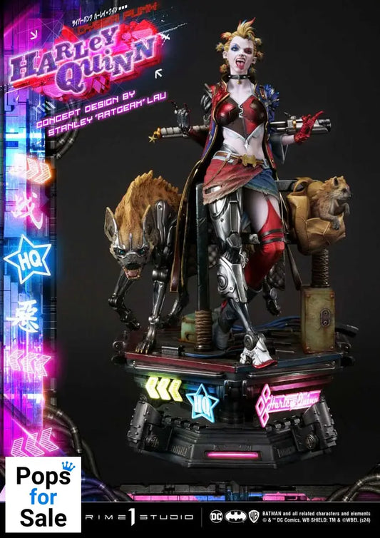 Batman Ultimate Premium Masterline Series Statue Cyberpunk Harley Quinn 60 cm