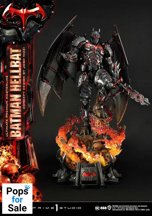 Batman Ultimate Premium Masterline Series Statue Hellbat Concept Design by Josh Nizzi Regular Version 76 cm