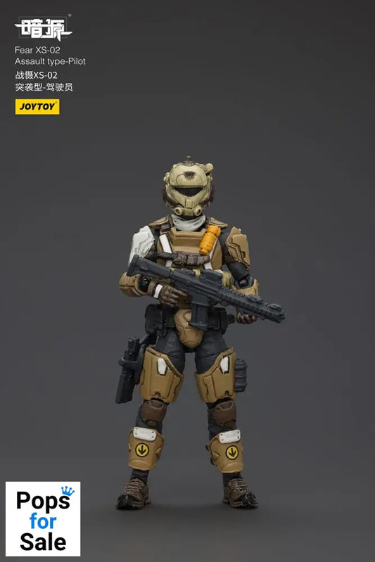 Battle For the Stars Actionfigur Fear XS-02 Assault type-Pilot 12 cm