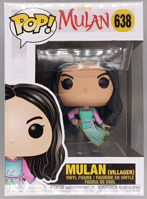 #638 Mulan (Villager) - Disney Mulan Funko POP