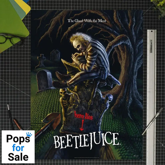 Beetlejuice Art Print The Ghost With the Most 41 x 61 cm - unframed