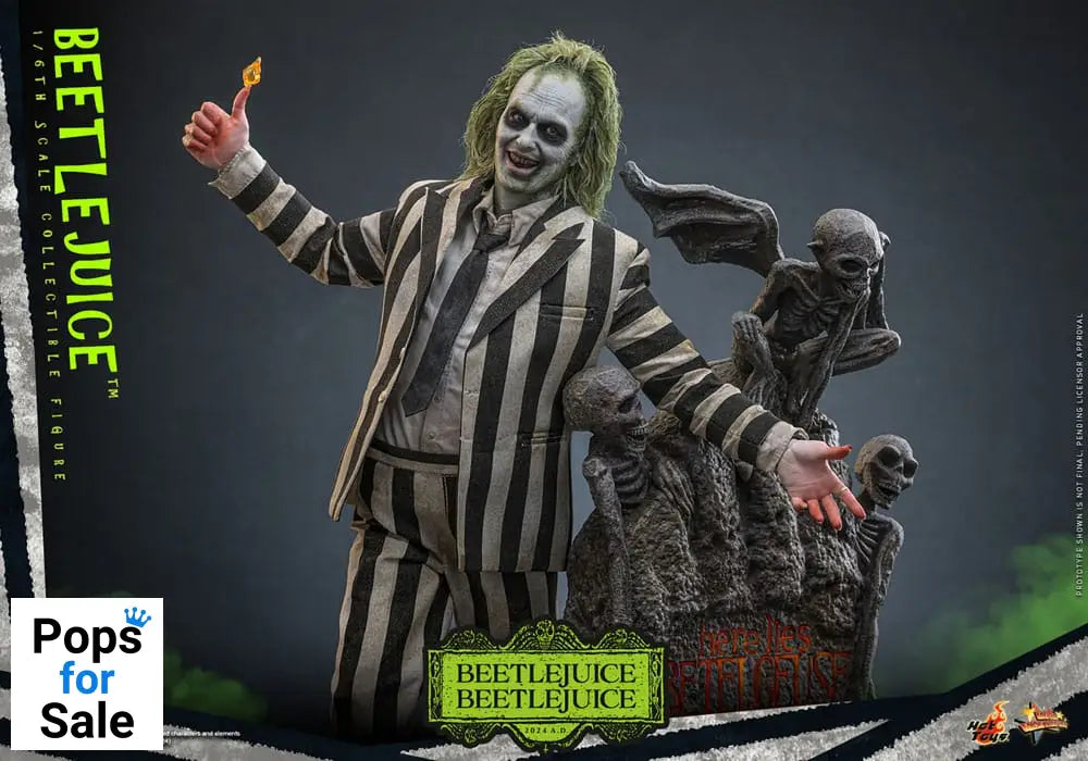Beetlejuice Beetlejuice Movie Masterpiece Action Figure 1/6 Beetlejuice 30 cm Action figures