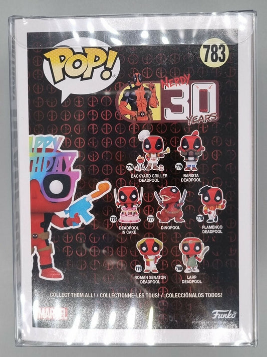 #783 Deadpool (Birthday Glasses) - Marvel Funko POP
