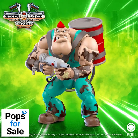 Biker Mice From Mars Action Figure Greasepit 23 cm