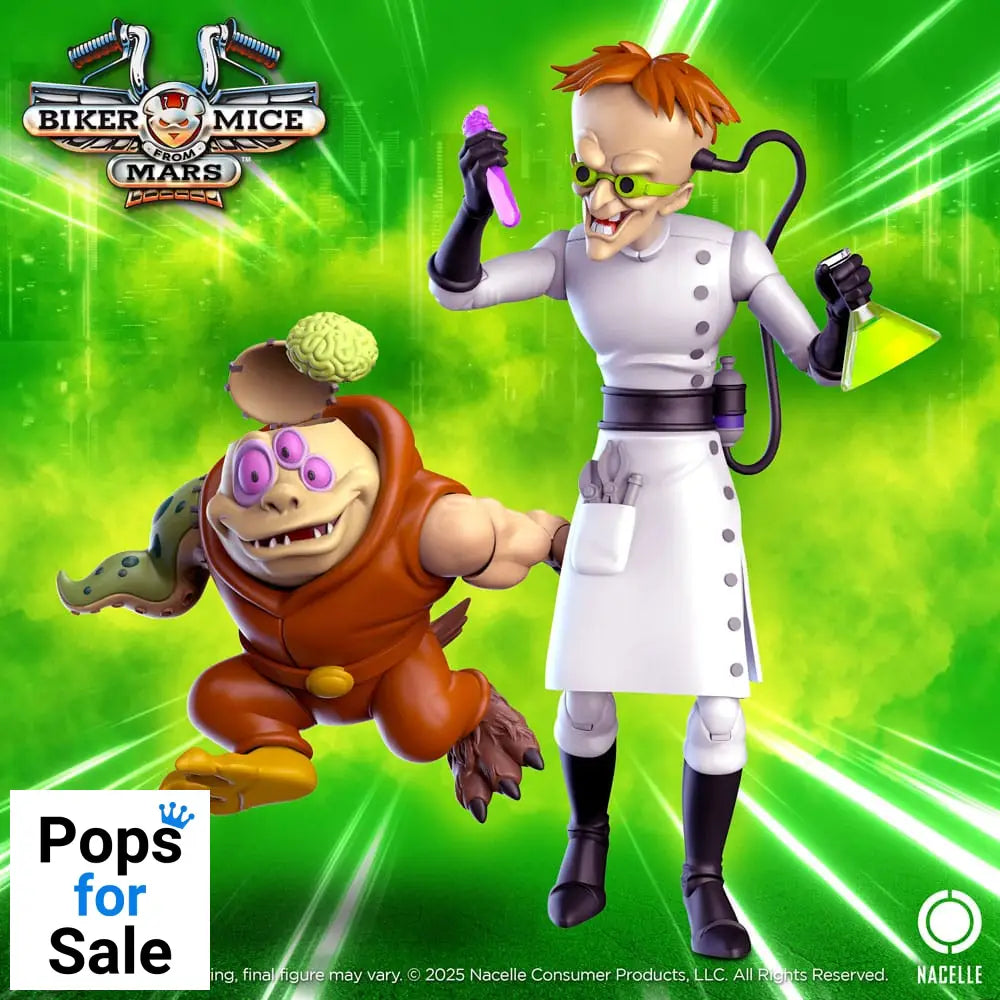 Biker Mice From Mars Action Figure Karbunkle & Fred The Mutant 23 cm Action figures