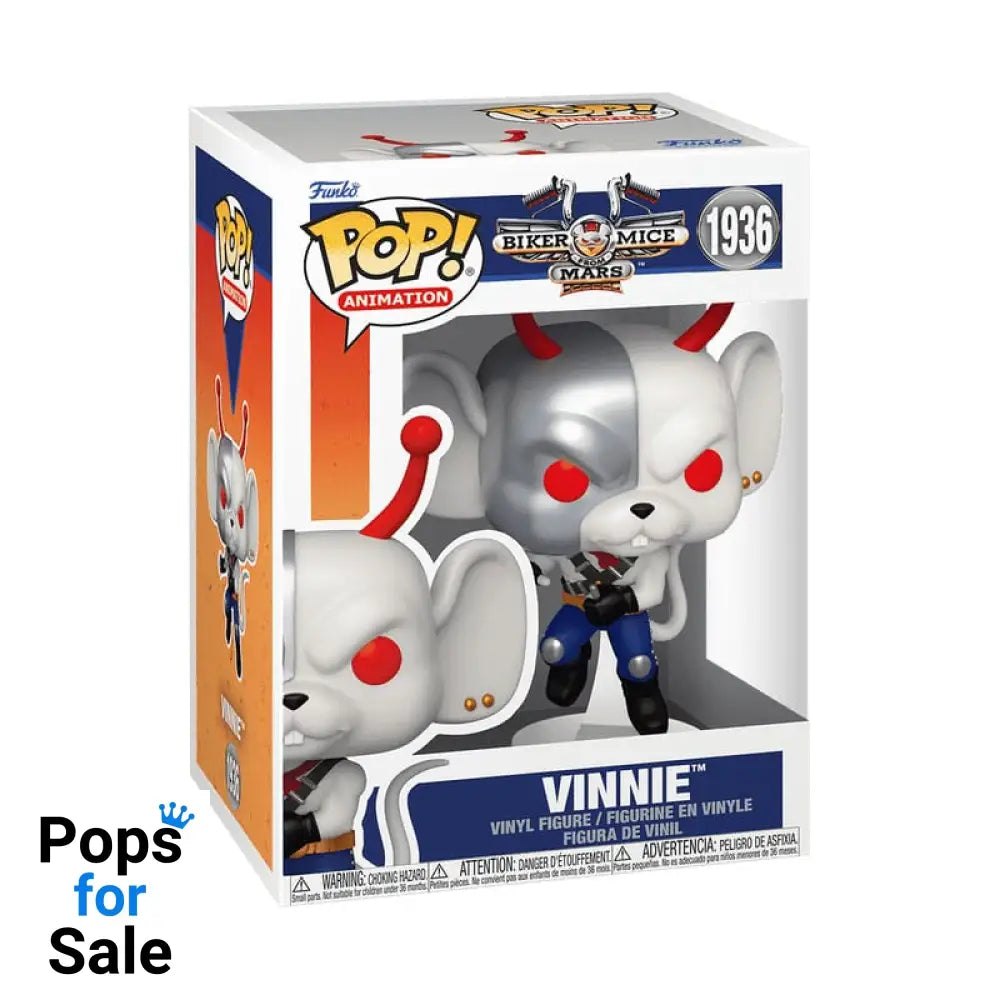 Biker Mice From Mars Pop! Animation Vinyl Figure Vinnie 9 cm