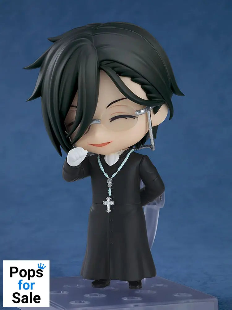 Black Butler: Boarding School Arc Nendoroid Action Figure Sebastian Michaelis: Sapphire Owl Ver. 10 cm Action figures