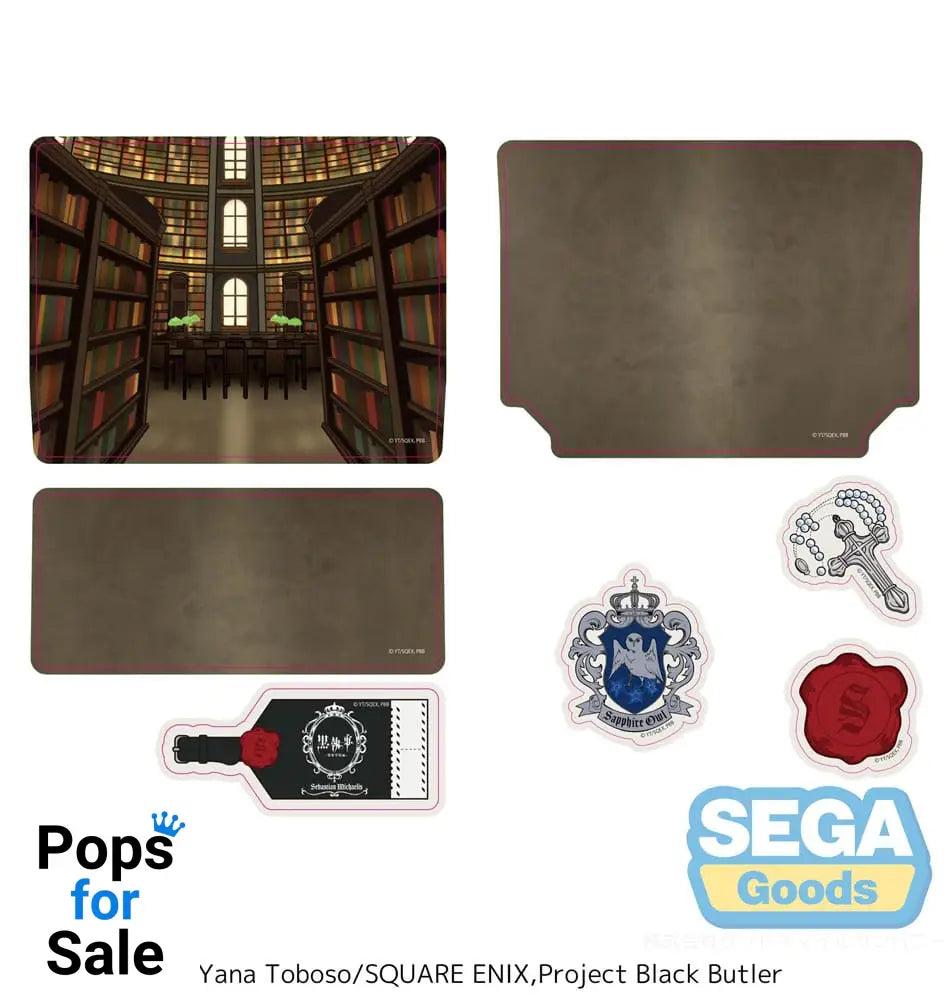 Black Butler: Boarding School Arc Petite World Memories Mini Figure Sebastian Michaelis (EX) 8 cm