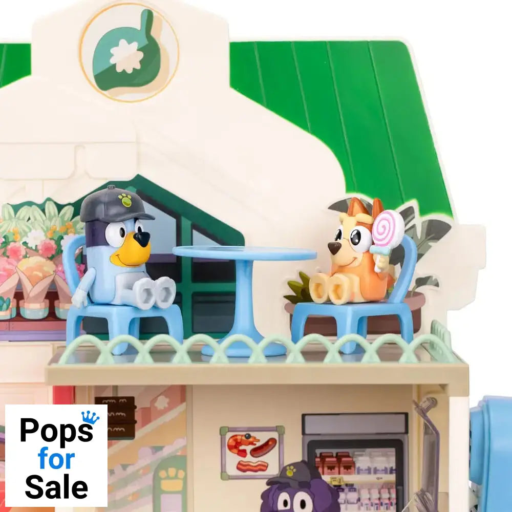 Bluey Mini Figure Playset Bluey Let's Play Chef Supermarket