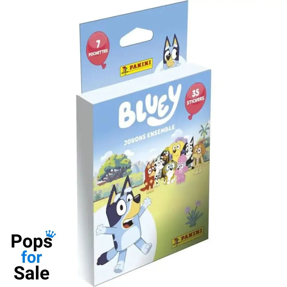 Bluey Spaß mit Freunden Sticker Collection Eco-Blister *German Version* Album & stickers