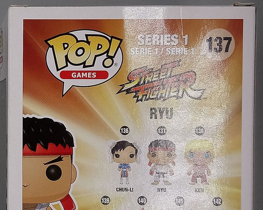 137 Ryu - Street Fighter - Funko POP - Box Damaged