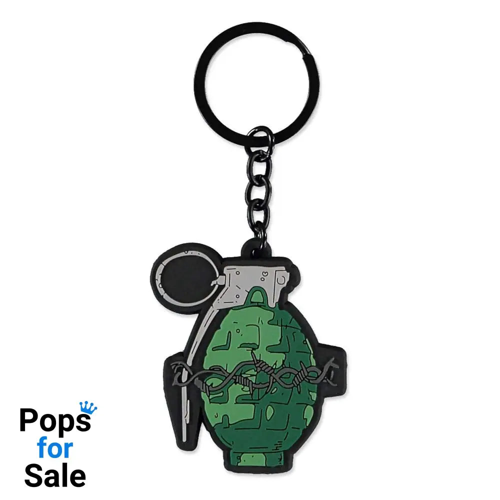 Borderlands 4 Rubber Keychain Lovebomb Keyrings