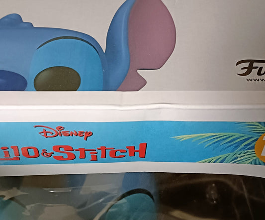 1046 Smiling Seated Stitch - 10 Inch - Disney Lilo & Stitch - Box Damaged Funko POP