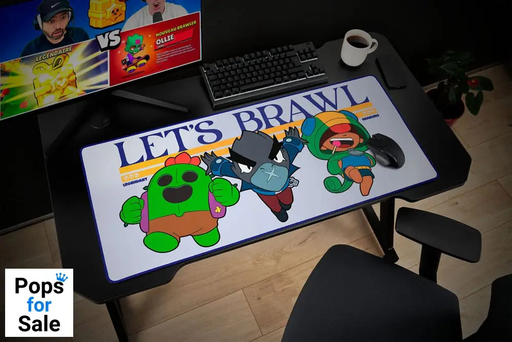 Brawl Stars XXL Desk Mat Let’s Brawl Mouse pads
