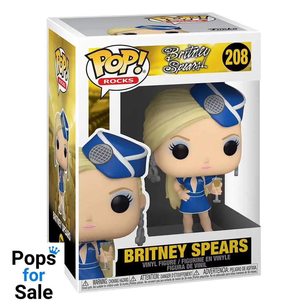 Britney Spears POP! Rocks Vinyl Figure Stewardess 9 cm