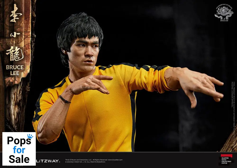 Bruce Lee Statue 1/4 50th Anniversary Tribute 55 cm