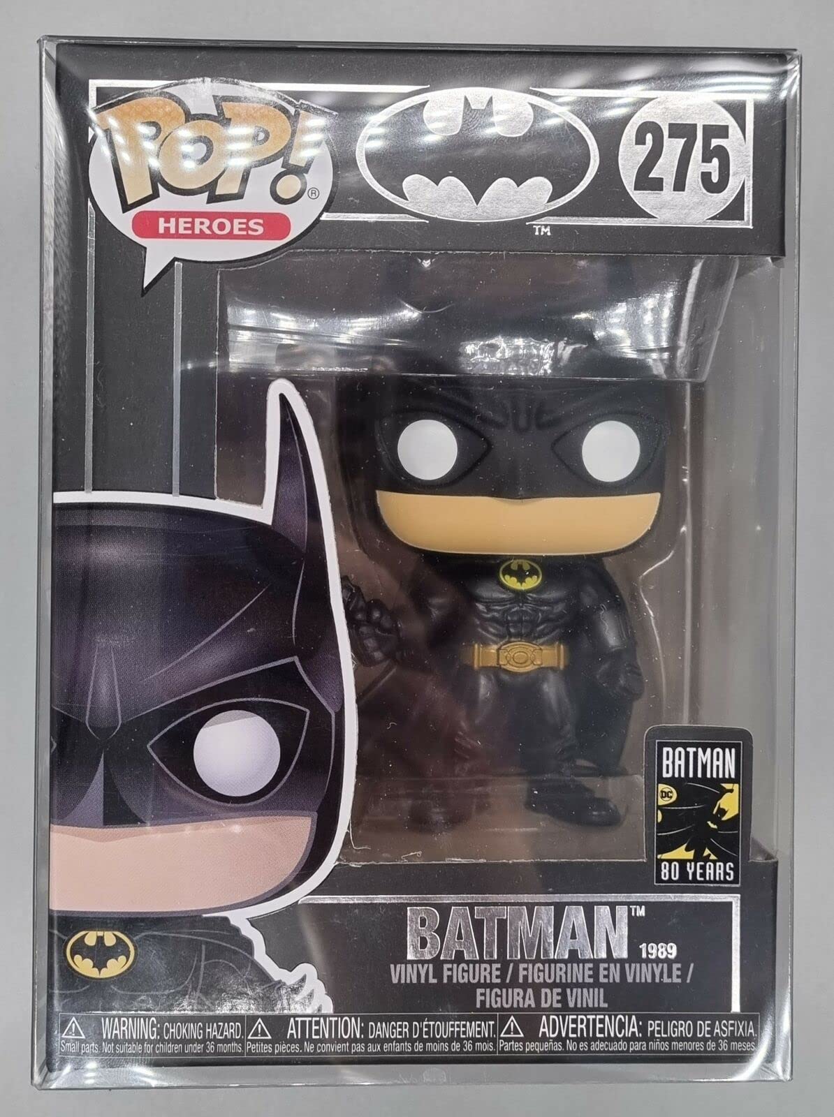 275 Batman (1989) - DC Batman 80 Years - Funko POP - Box Damaged