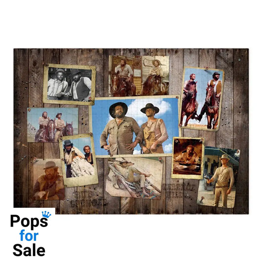 Bud Spencer & Terence Hill Jigsaw Puzzle Western Photo Wall (1000 pieces)