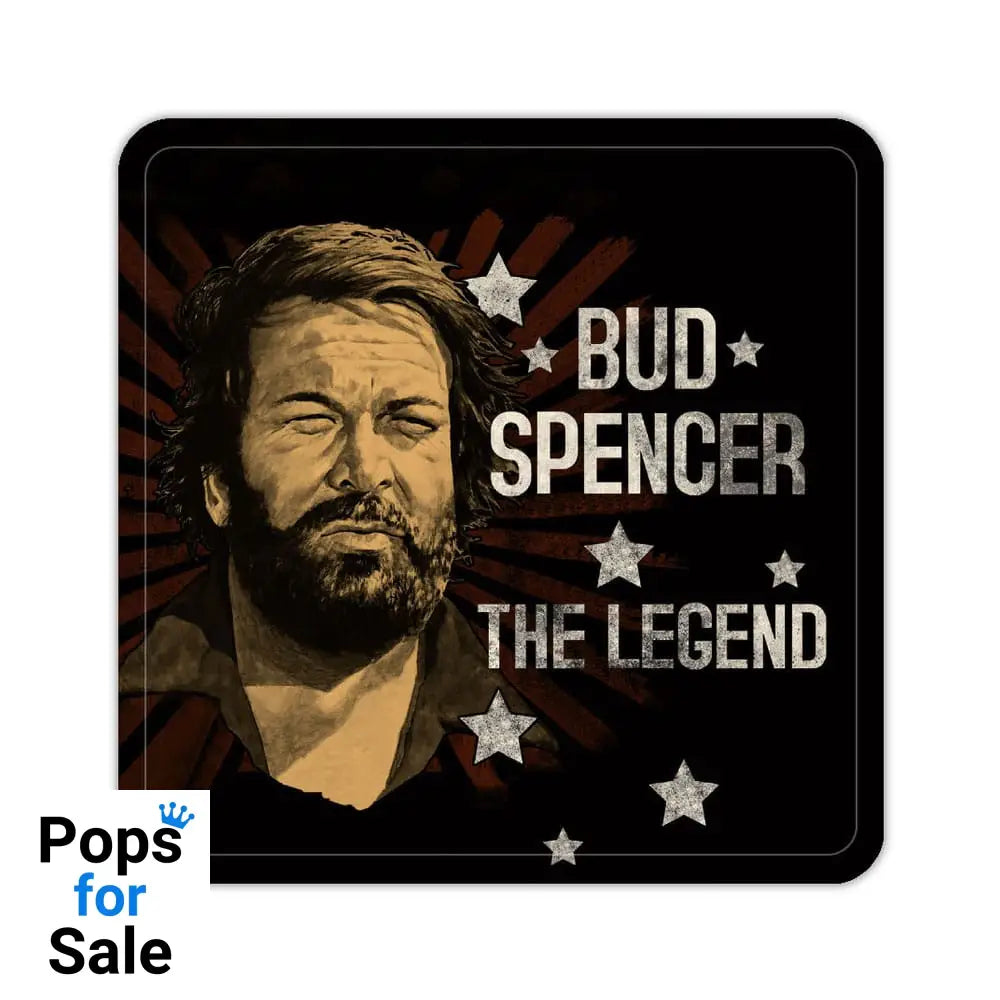 Bud Spencer Tin coasters The Legend 10 x 10 cm Glasses & Coasters