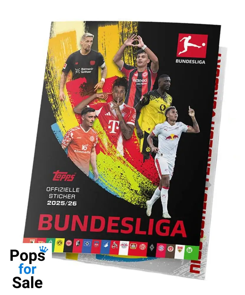 Bundesliga 2025/26 Sticker Collection Album *German Version*