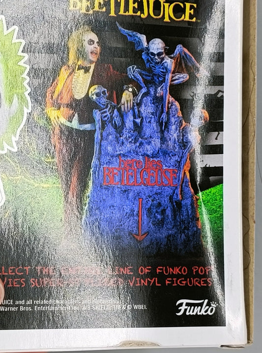 #362 Beetlejuice (Adam's Clothes) - Horror - Beetlejuice Box Damaged Funko POP