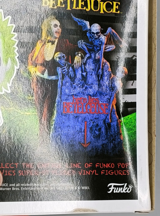 #362 Beetlejuice (Adam's Clothes) - Horror - Beetlejuice Box Damaged Funko POP
