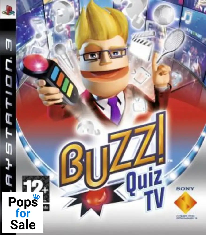 Buzz! Quiz TV (PS3) (buzzers not included) for Playstation 3 (PS3)
