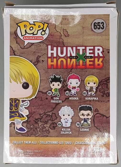 653 Kurapika - Hunter X Hunter - Box Damaged Funko POP