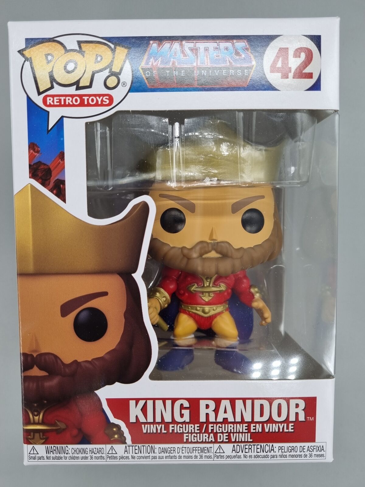 42 King Randor - Masters of the Universe Funko POP