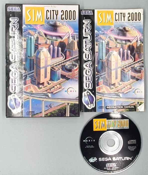 Sim City 2000 for SEGA Saturn