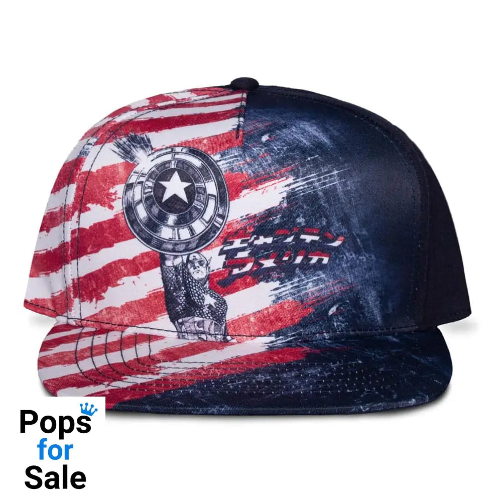 Captain America Brave New World Snapback Cap Captain